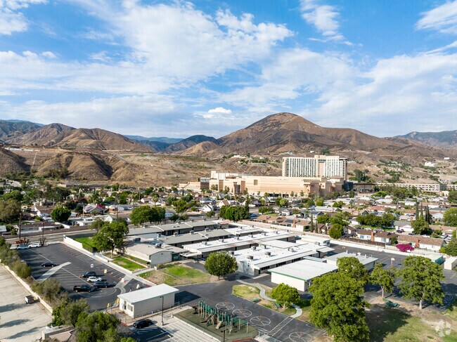 Belvedere Elementary is situated on the mountainside in Highland, CA.