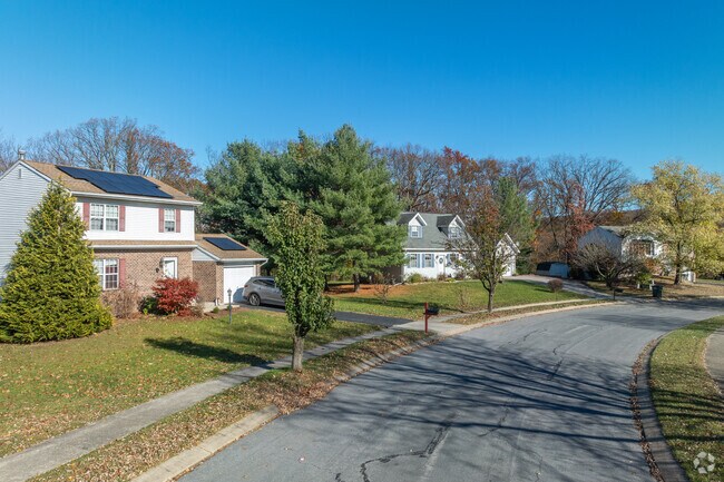 Outside of urban York, hilly, rural areas showcase the hallmarks of suburbanization.
