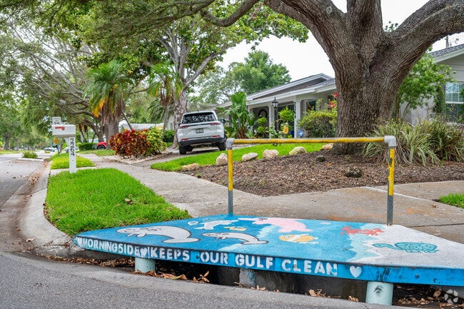 Morningside residents are stewards of their environment keeping the streets clean.
