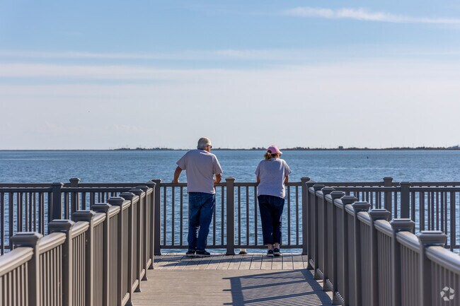Tuckerton offers its residents and visitors a view of Long Beach Island to the east.