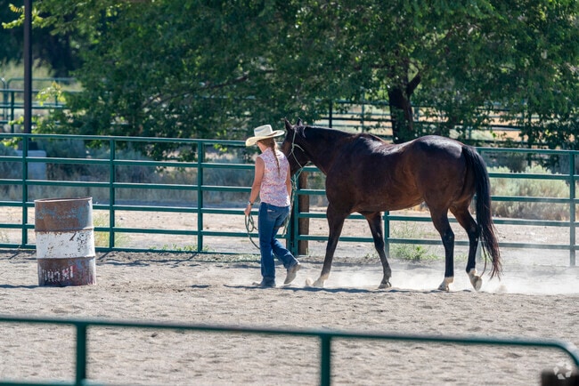 Bartley Ranch is home to the largest stables in Reno where residents can house their horses.