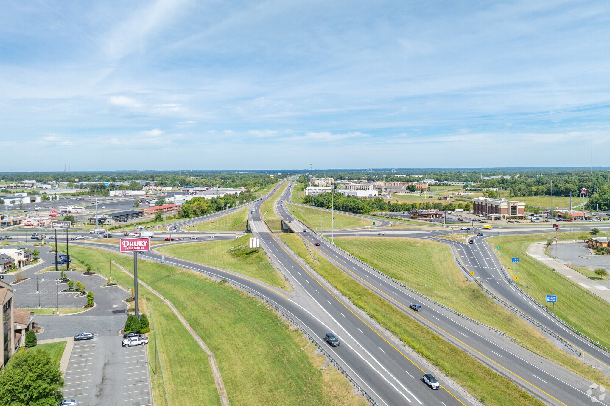 Fairfield is located in close proximity to Interstate 24.