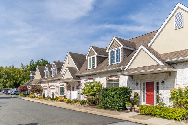 Townhomes in Montchanin keep you right in the heart of the small village.