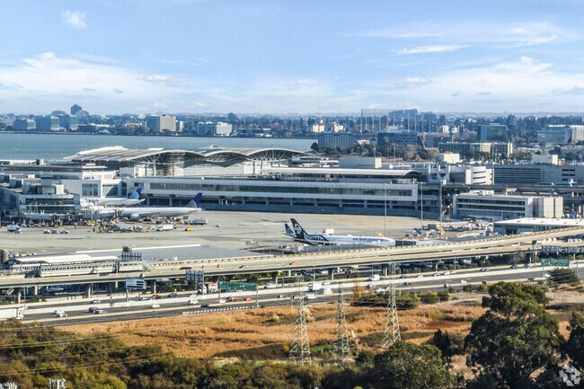 San Francisco International Airport is about 25 miles away from El cerrito.