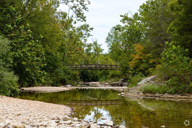 Enjoy the natural beauty of Downtown Branson.