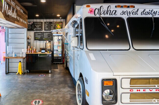 Kenji's is a fun dining option in Hidden Valley that has a food truck right in the restaurant.