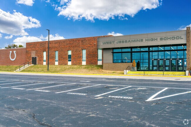 West Jessamine High School is located on Wilmore Road in Nicholasville, Kentucky.