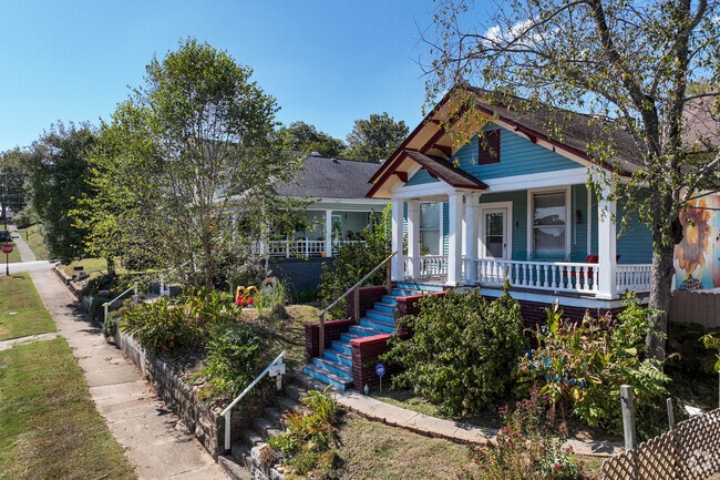 Find your dream eclectic cottage near downtown Lenoir City.