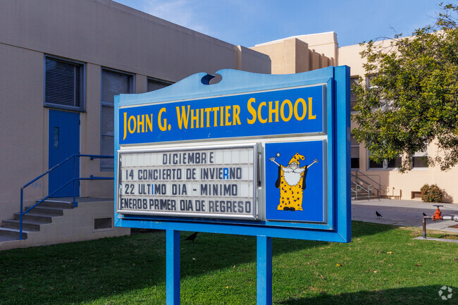 Whittier Elementary, home of the Wizards.