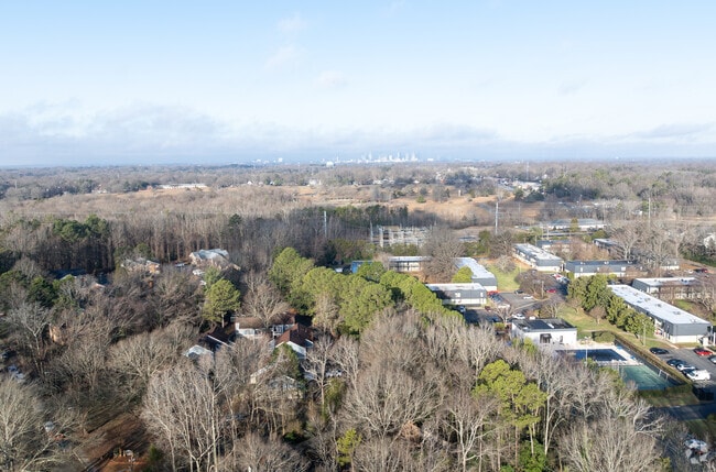 East Forest is just 10 minutes from Uptown Charlotte.