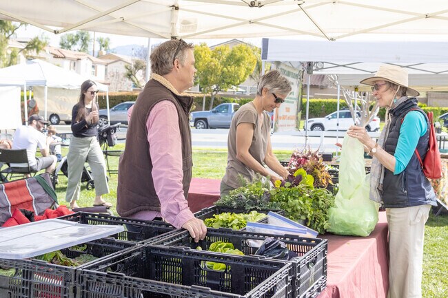 Redlands is proud of the Grove School and the community enriching Farmers Market.