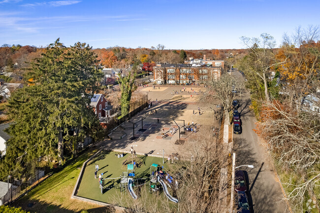 Faculty and staff at Murray Avenue School in Larchmont instill community values within students.