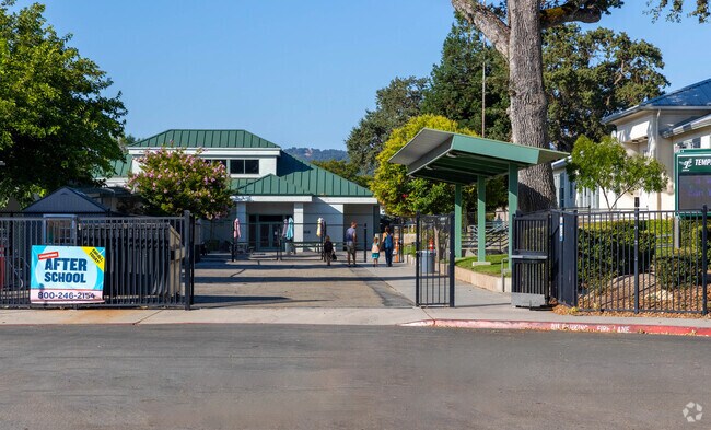 Templeton Elementary School in Templeton, near Paso Robles, sits in a quiet neighborhood.