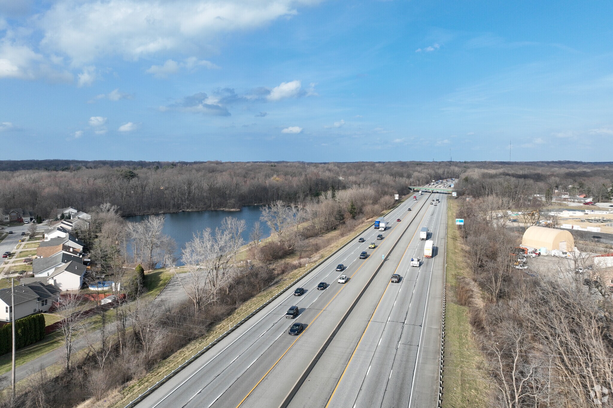 Porter is in a prime location just off interstate 94 making commuting across town a breeze.