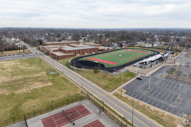Hazelwood Middle School has a sprawling campus and diverse extra curricular activities.