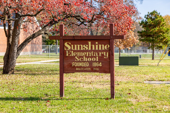 Sunshine Elementary originally opened in 1864.