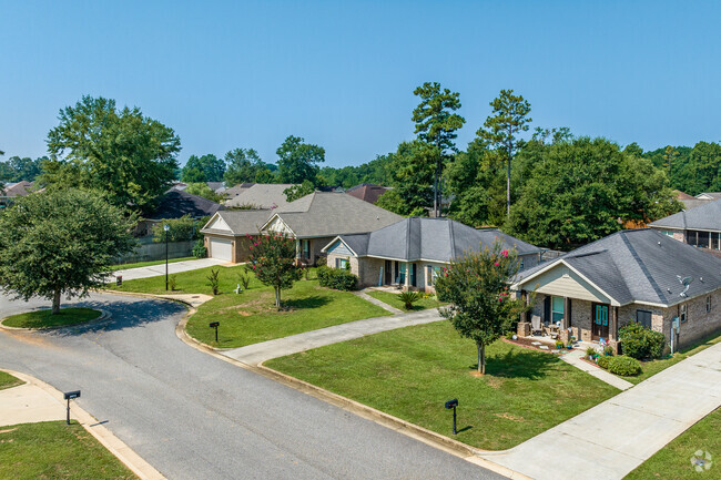 Some homes are newer builds in Fairview.