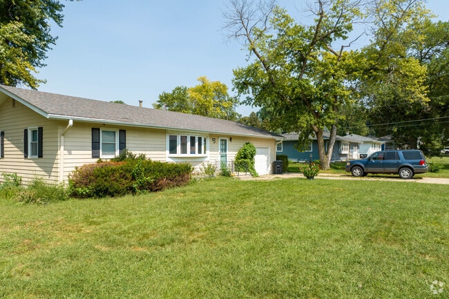 Ranch-style homes are commonplace in the Far North Omaha neighborhood.