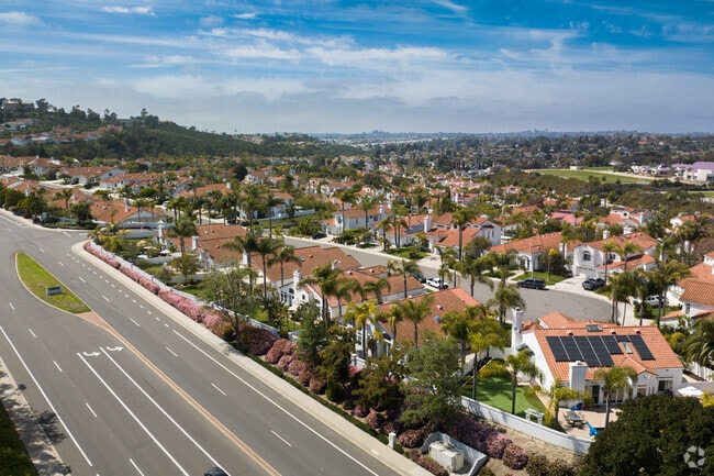 Some homes in Ocean Hills have views of the mountains and the ocean.