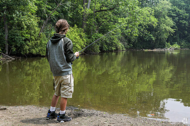 Turner-Dodge residents can go fishing in the Grand River.