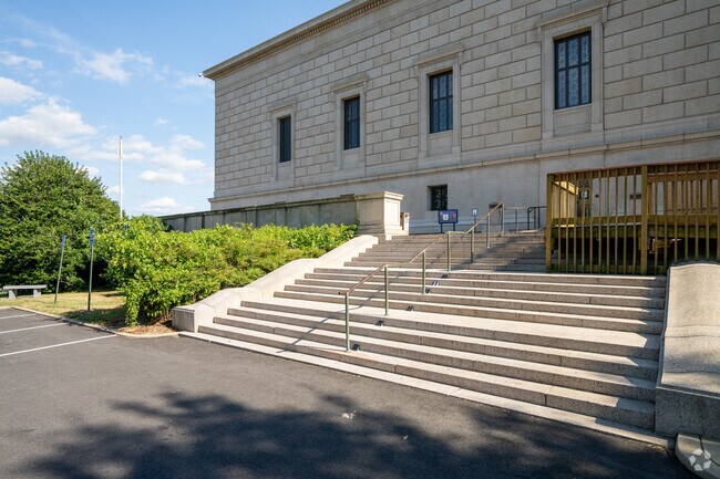 The George Washington Masonic National Memorial is named after the first president of the United States and charter Master of Alexandria Lodge No. 22