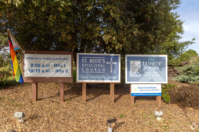 Courses in Reading, Writing, and Literature are available at Trinity School in Menlo Park.