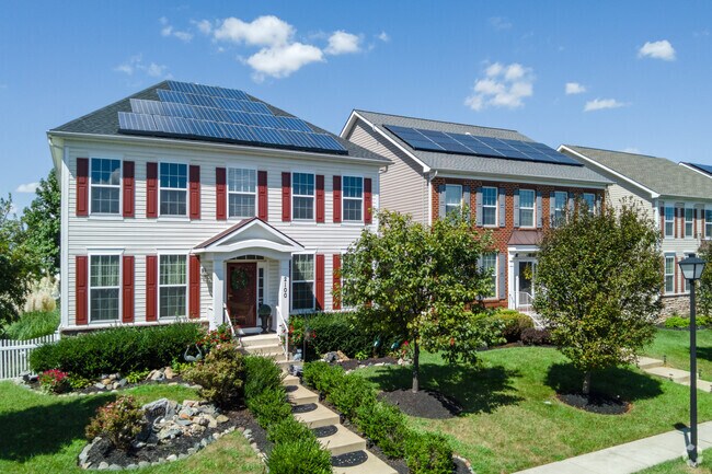 Large new build colonials on Hamlin St in Greater Landover.