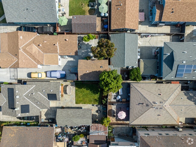 Top View Of Homes In Buena Vista.