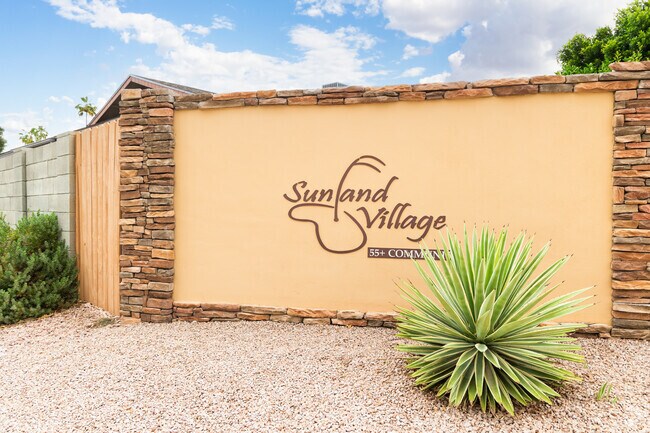 Sunland Village is a 55-plus neighborhood in Mesa that was established in 1984.