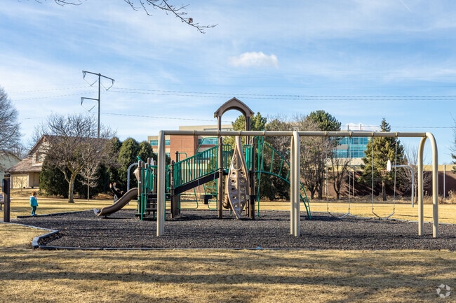 The playground at Sauk Creek Park is perfect for children of all ages.