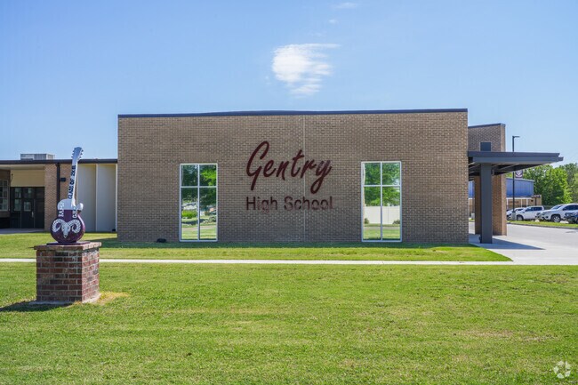 Gentry High School is a public school in Indianola serving students in grades 10–12 with a student-teacher ratio of 15 to 1.