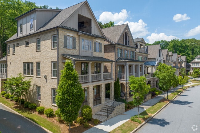 Townhome complexes in Underwood Hills. bring a mix of architectural charm and ubran convenience, ideal for residents seeking low-maintenance, stylish living.