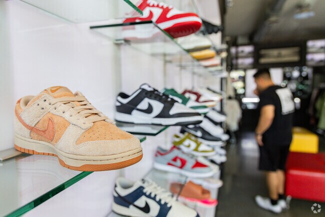 Check out the latest Nike Dunks dropping at Sally's Shoes in Downtown El Monte.