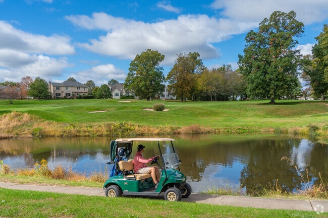 Residents in local townhomes play golf at Pine Crest Country Club.