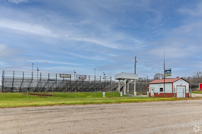 The Peoria Speedway in West Peoria has a large stand for residents to sit and watch the races.