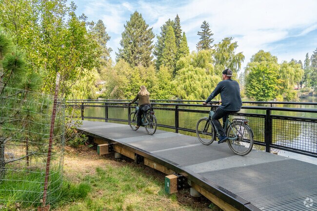 Most of the Southwest Bend area is very bike friendly for residents.