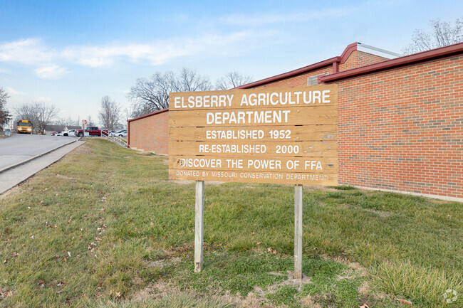 Clarence Cannon Elementary School is down the road from the Agriculture Center.