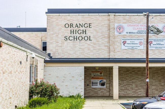 Orange High School
provides education to the neighborhood of Orange, NJ.