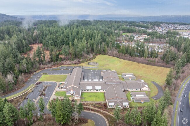Timber Ridge Elementary School aerial view.