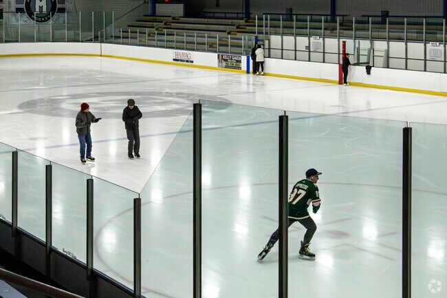Parade Ice Garden is used for hockey, figure skating and pure enjoyment.