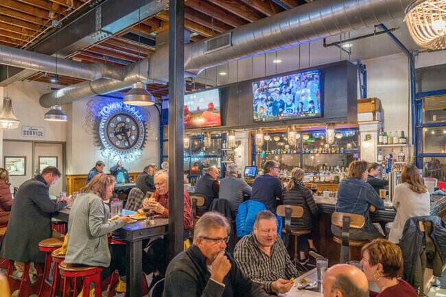 Town Hall Station in Pamela Park has multiple tap selections.