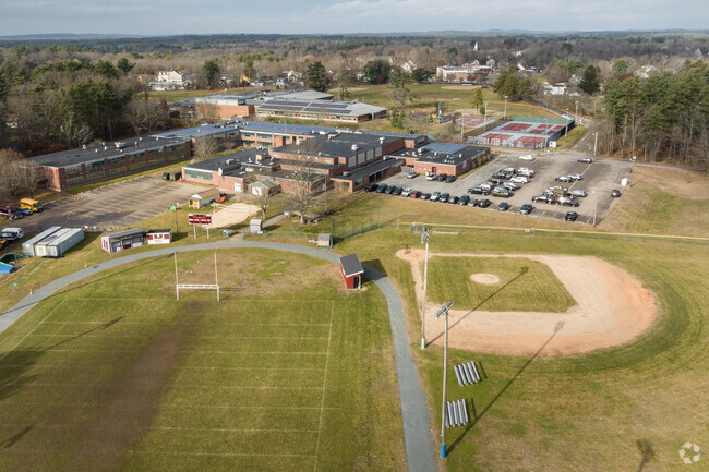 Millis Middle School in Millis received an overall score of A- from niche.