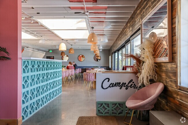 Campfire restaurant in the Daniels neighborhood specializes in wood-fired Neopolitan pizza.