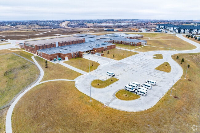 Liberty Middle School is located north of Highway 370.