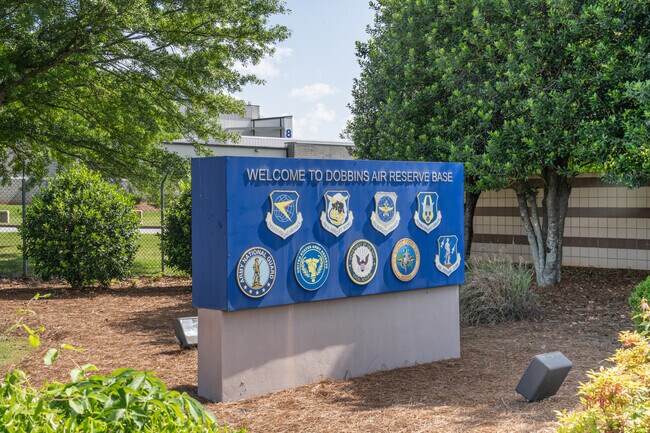 Dobbins Air Reserve Base is a major employer for residents in Victory.