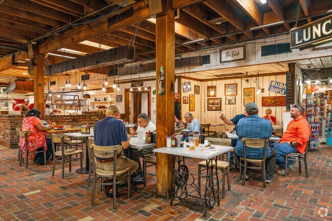 Brook Shaw's Old Country Store in Stanworth features a popular buffet.