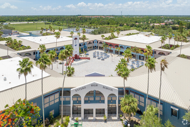 Estero High School in Estero ranks 6 out of 10 in college readiness.