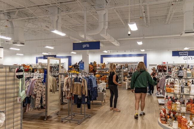 Triangle Center offers shopping just a few miles east of Columbia Valley Gardens.