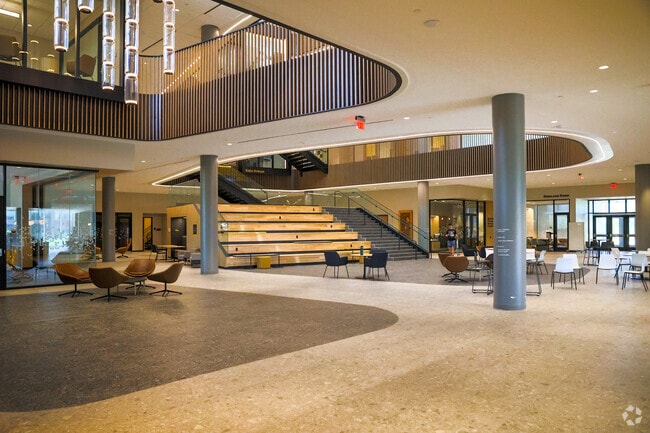 Wichita State University is located next to  Crestview Heights for higher education.