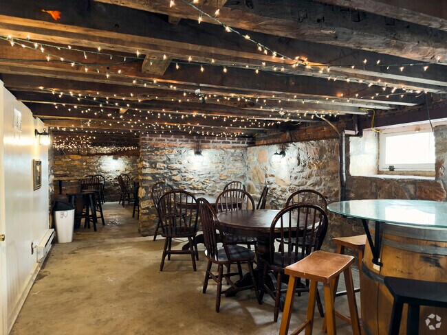 The Winery at La Grange near Hickory Grove hosts tastings and events in its historic cellar.